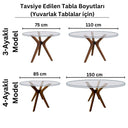 Kelebek Masa Ayağı - 4 Ayaklı