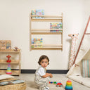 Viki Montessori Duvara Monte Kitaplık