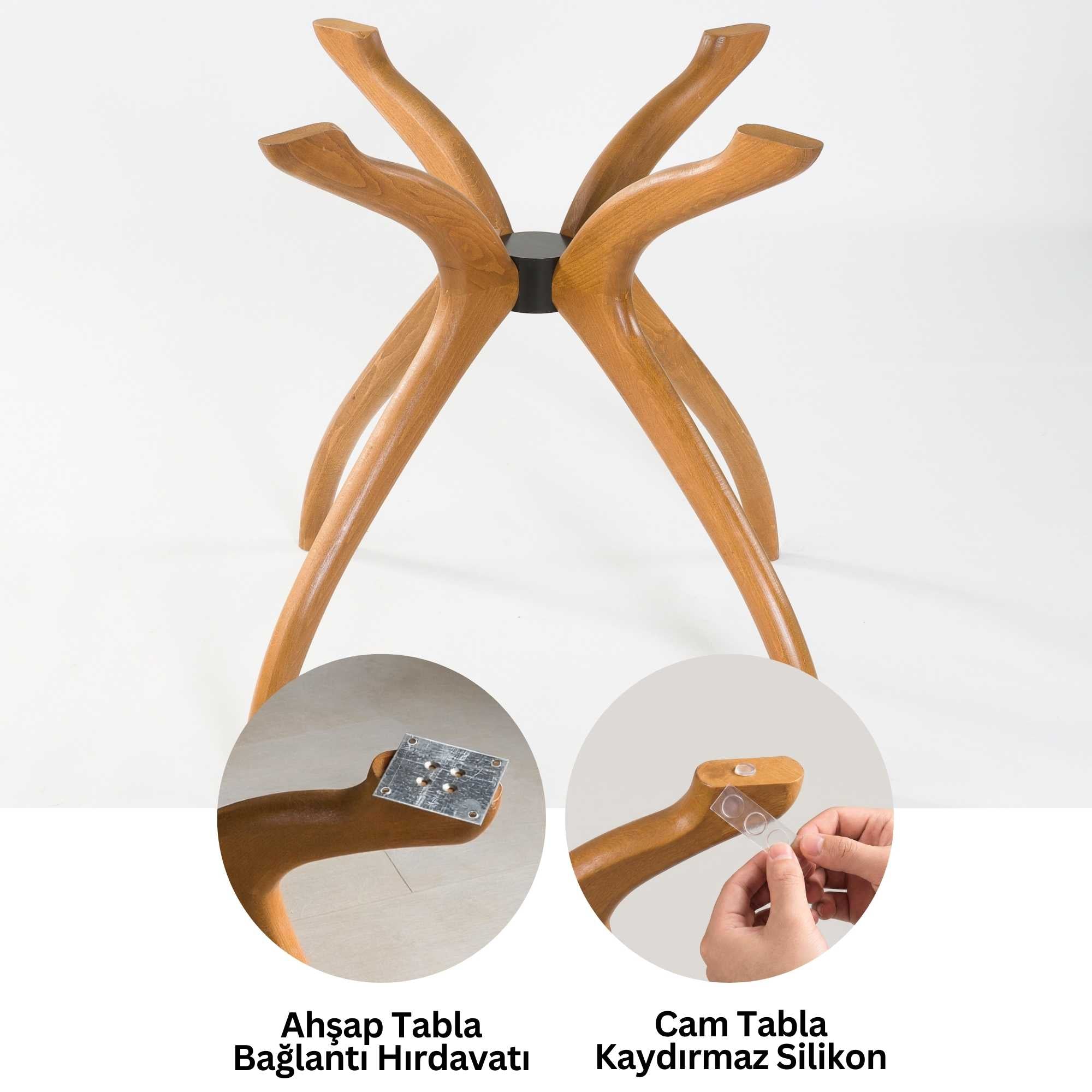 Samyeli Masa Ayağı - 4 Ayaklı