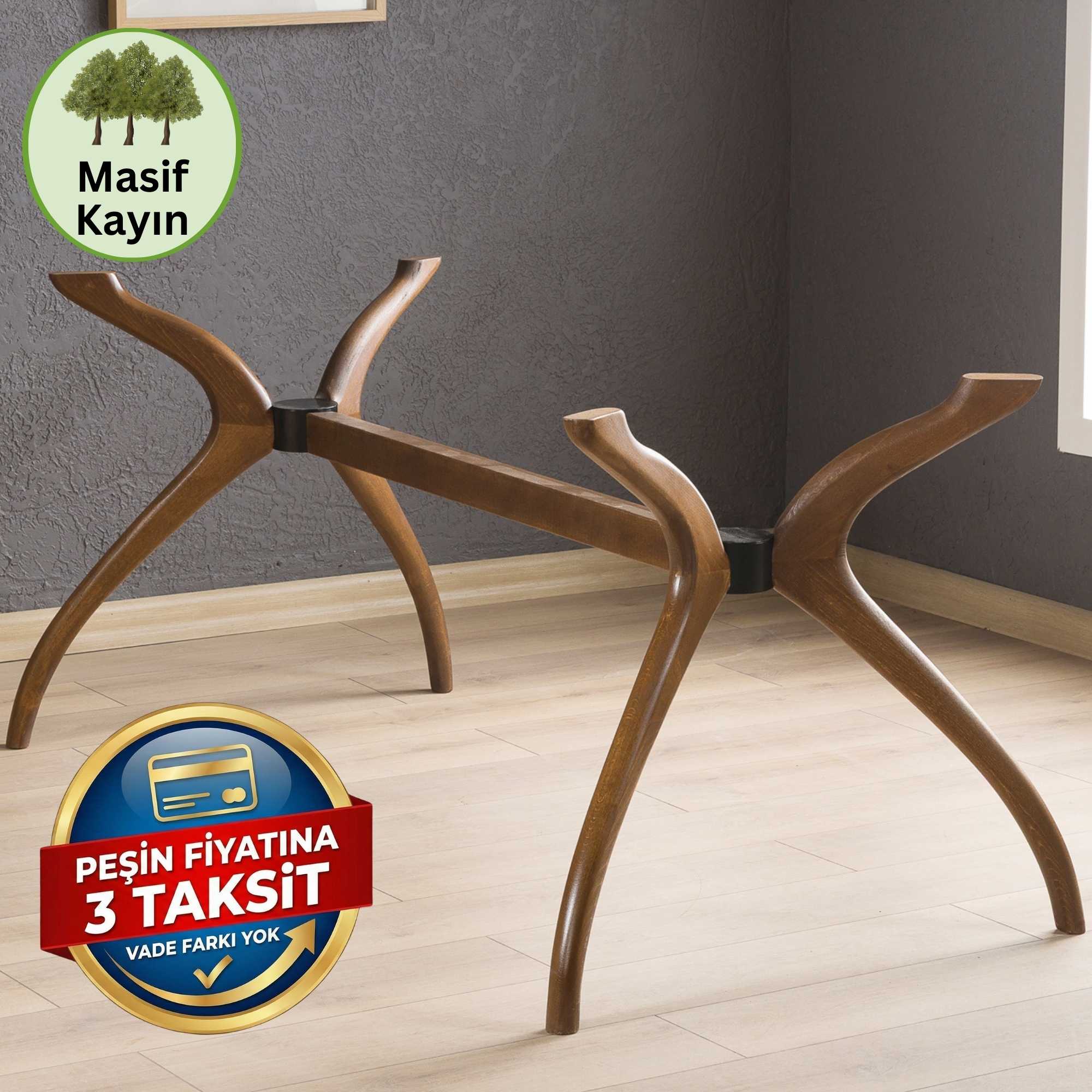 Samyeli Dikdörtgen Masa Ayağı