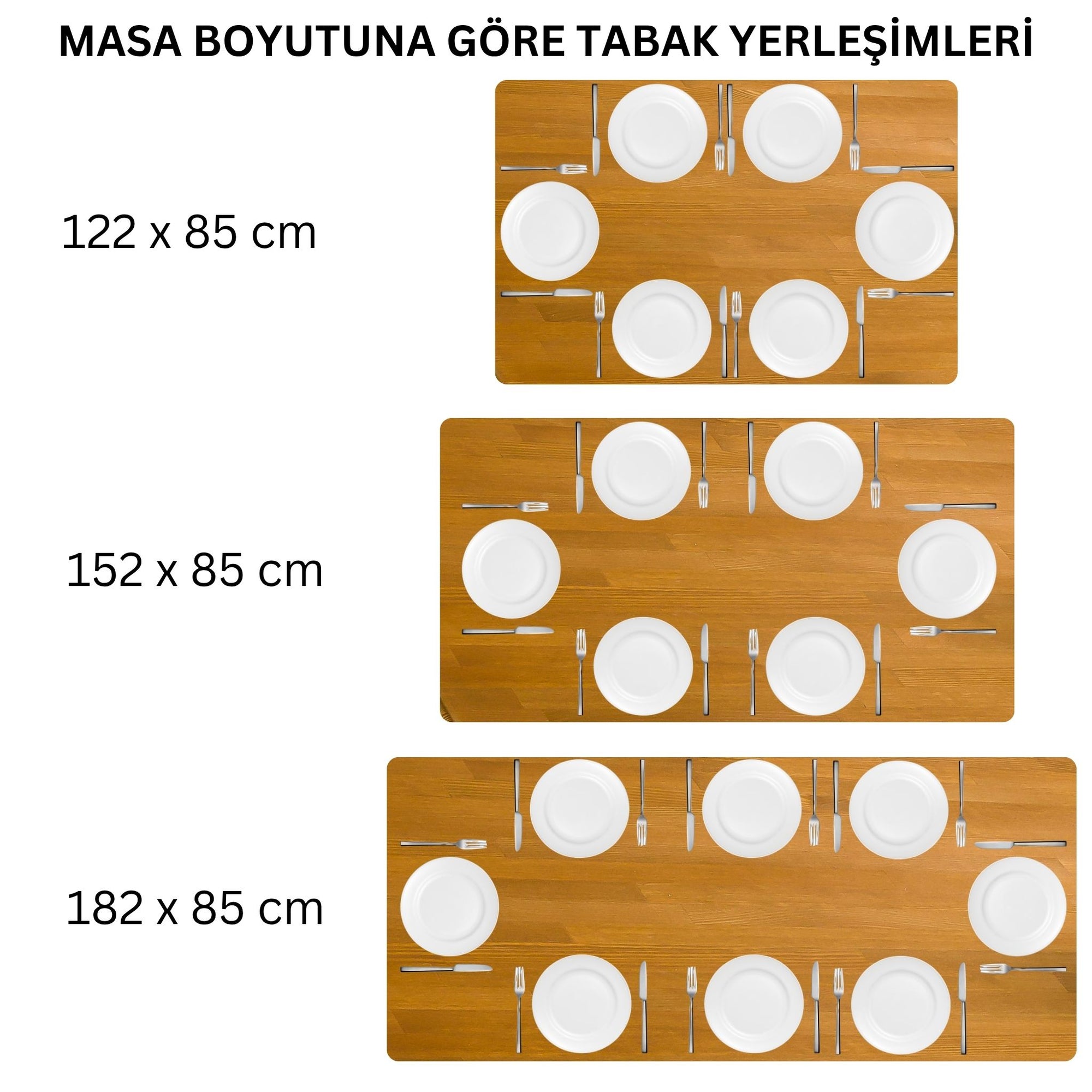 Pera Dikdörtgen Yemek Masası