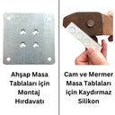 Kelebek Masa Ayağı - 3 Ayaklı
