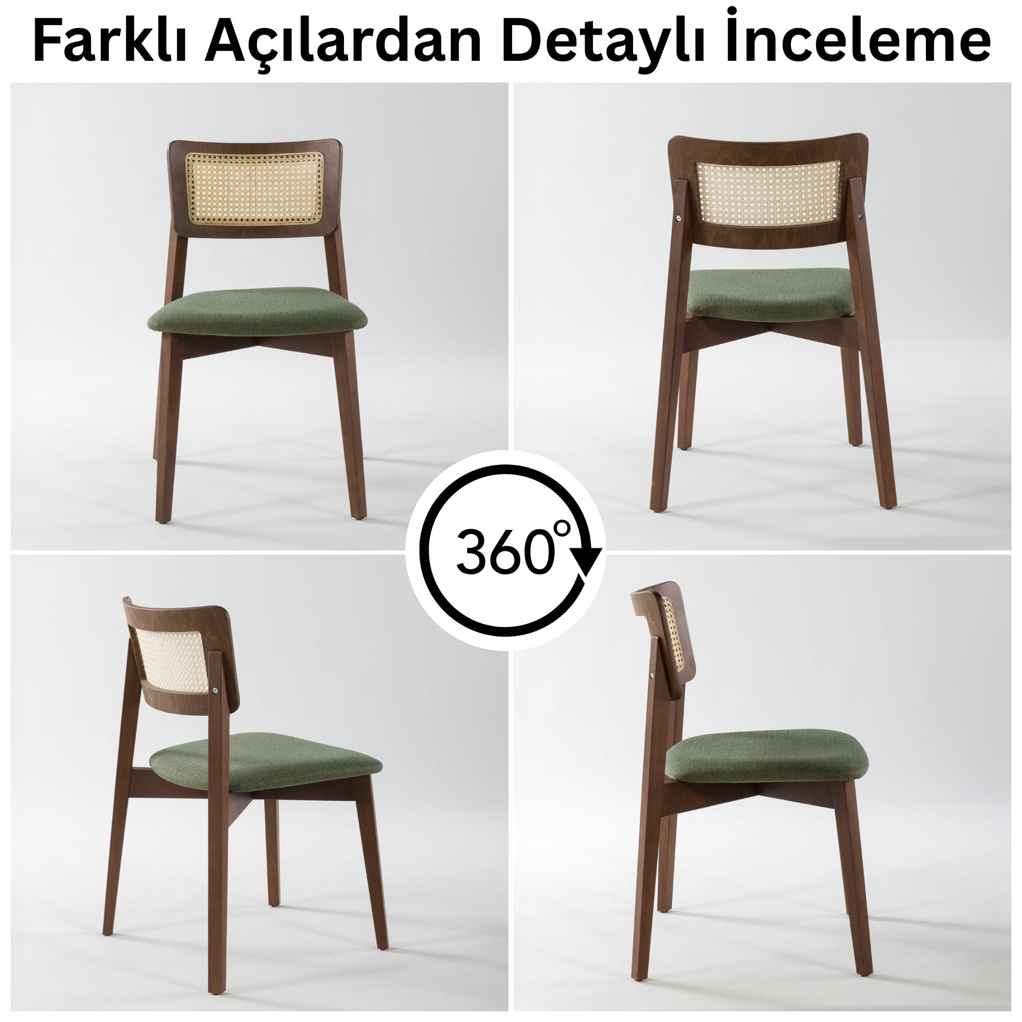 İrem Masif Kayın Sandalye (2'li Set)