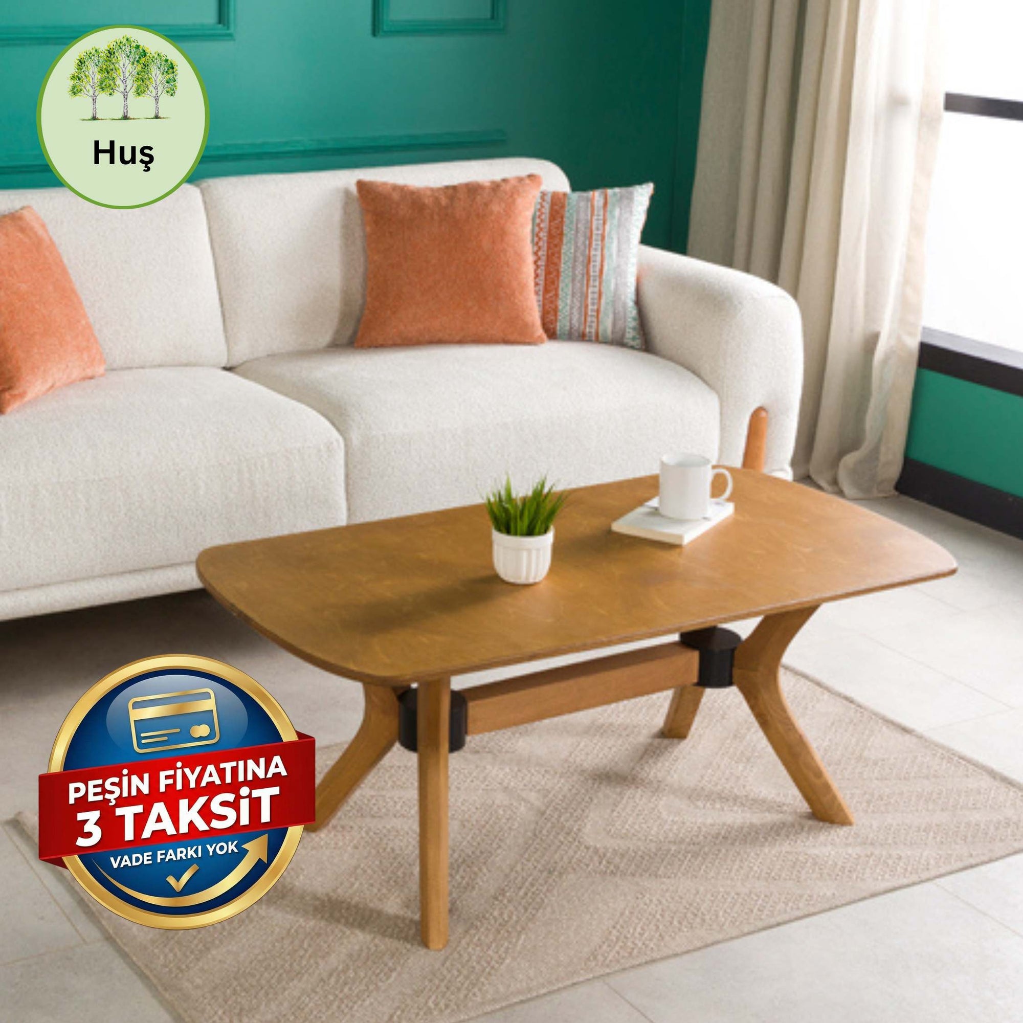 Lera Dikdörtgen Orta Sehpa