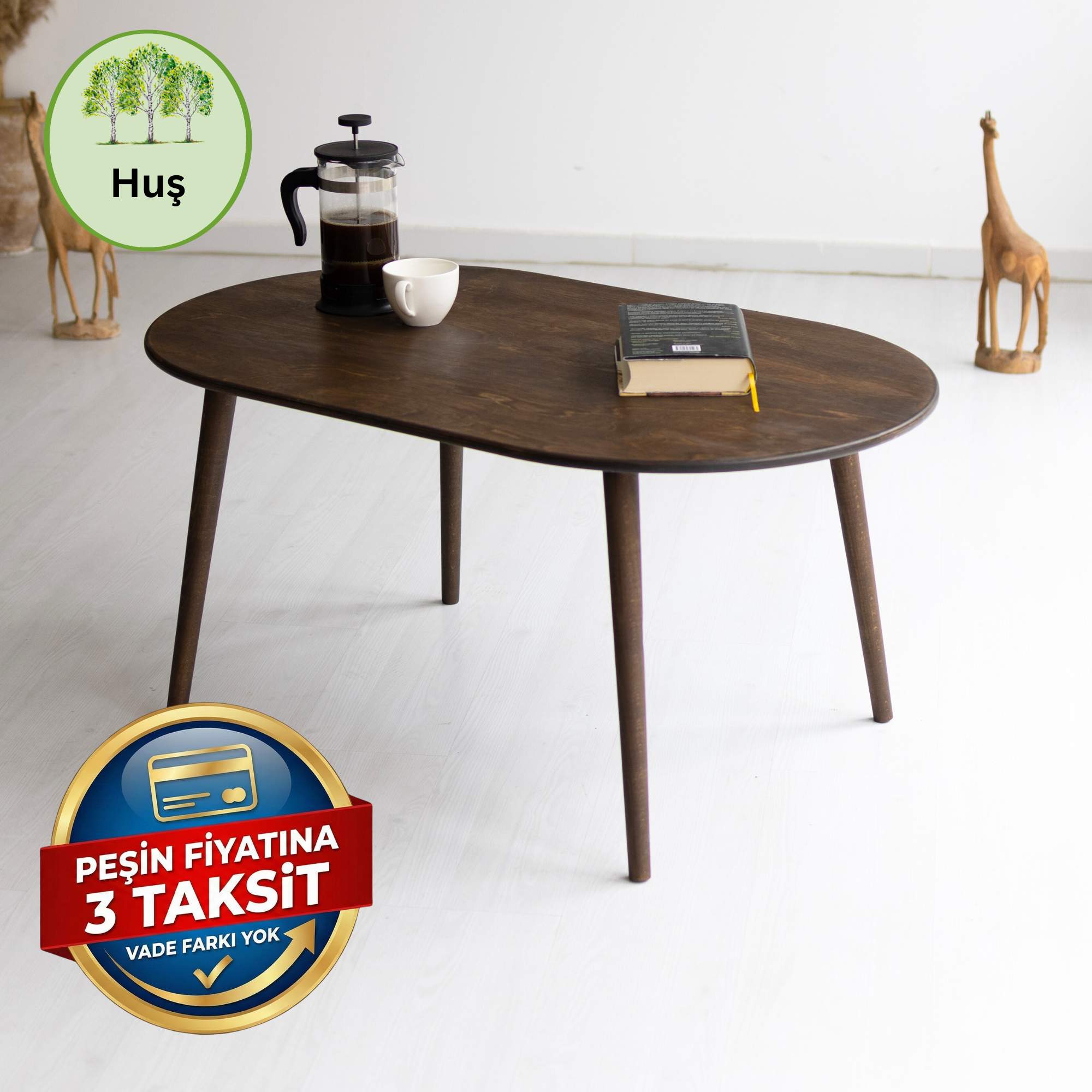 Riva Oval Orta Sehpa