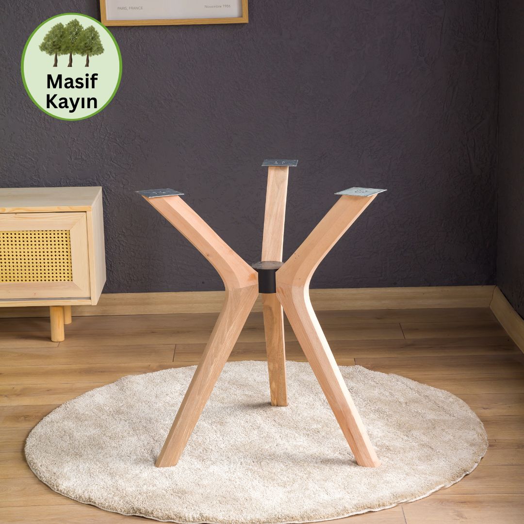Kelebek Masa Ayağı - 3 Ayaklı