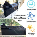 Lara Balkon Masası Kılıfı