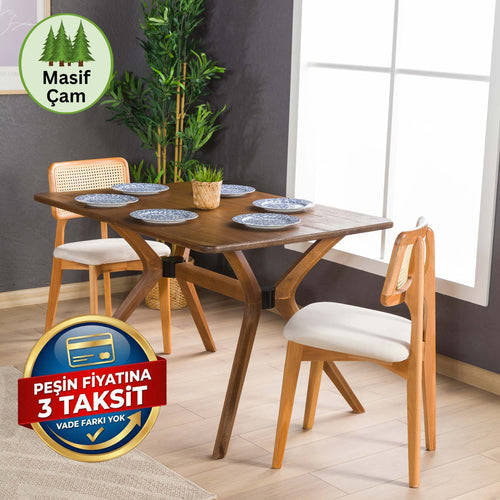 Aira Dikdörtgen Yemek Masası