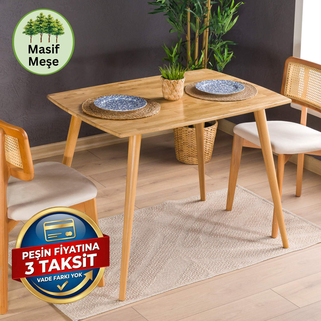 Vita Oval Kenarlı Yemek Masası