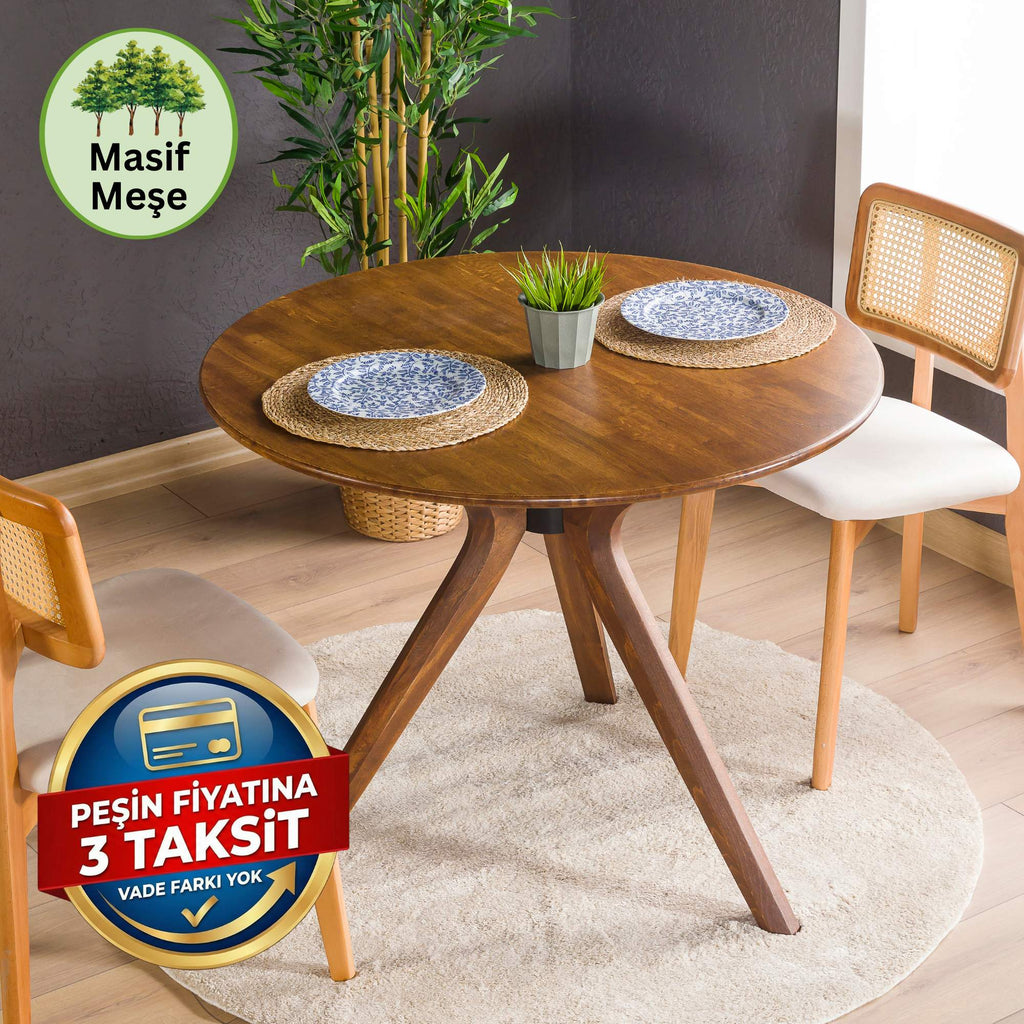 Mina Yuvarlak Yemek Masası
