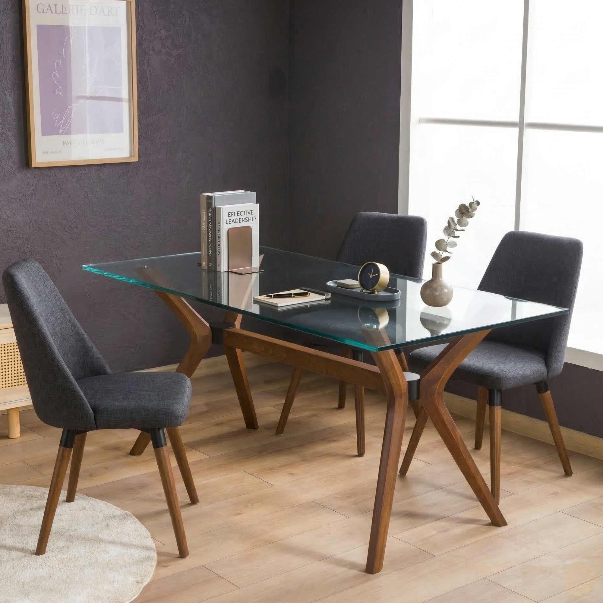 Kelebek Masa Ayağı - Dikdörtgen Tabla