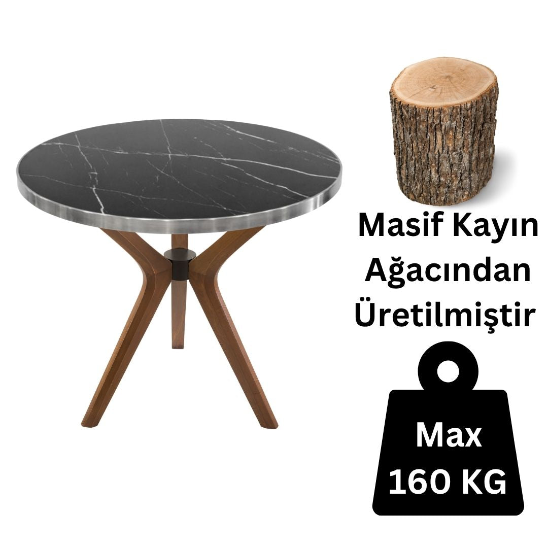 Kelebek Masa Ayağı - 3 Ayaklı