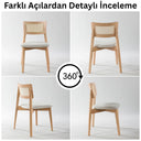 İrem Masif Kayın Sandalye (2'li Set)