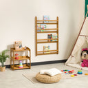 Kuri Montessori Oyuncak ve Kitap Düzenleyici Raf