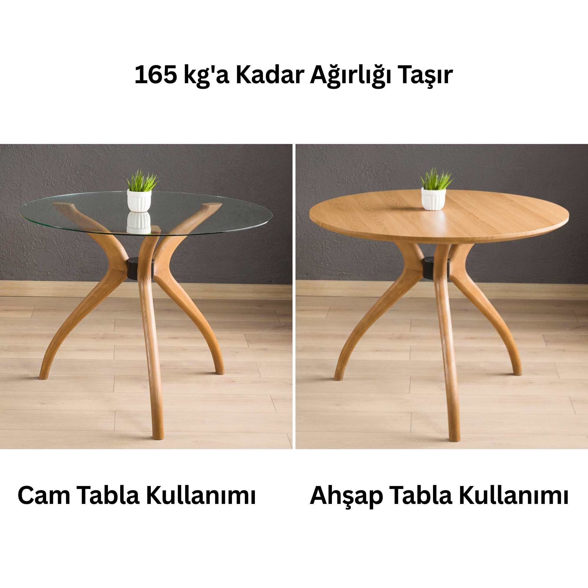 Samyeli Masa Ayağı - 3 Ayaklı