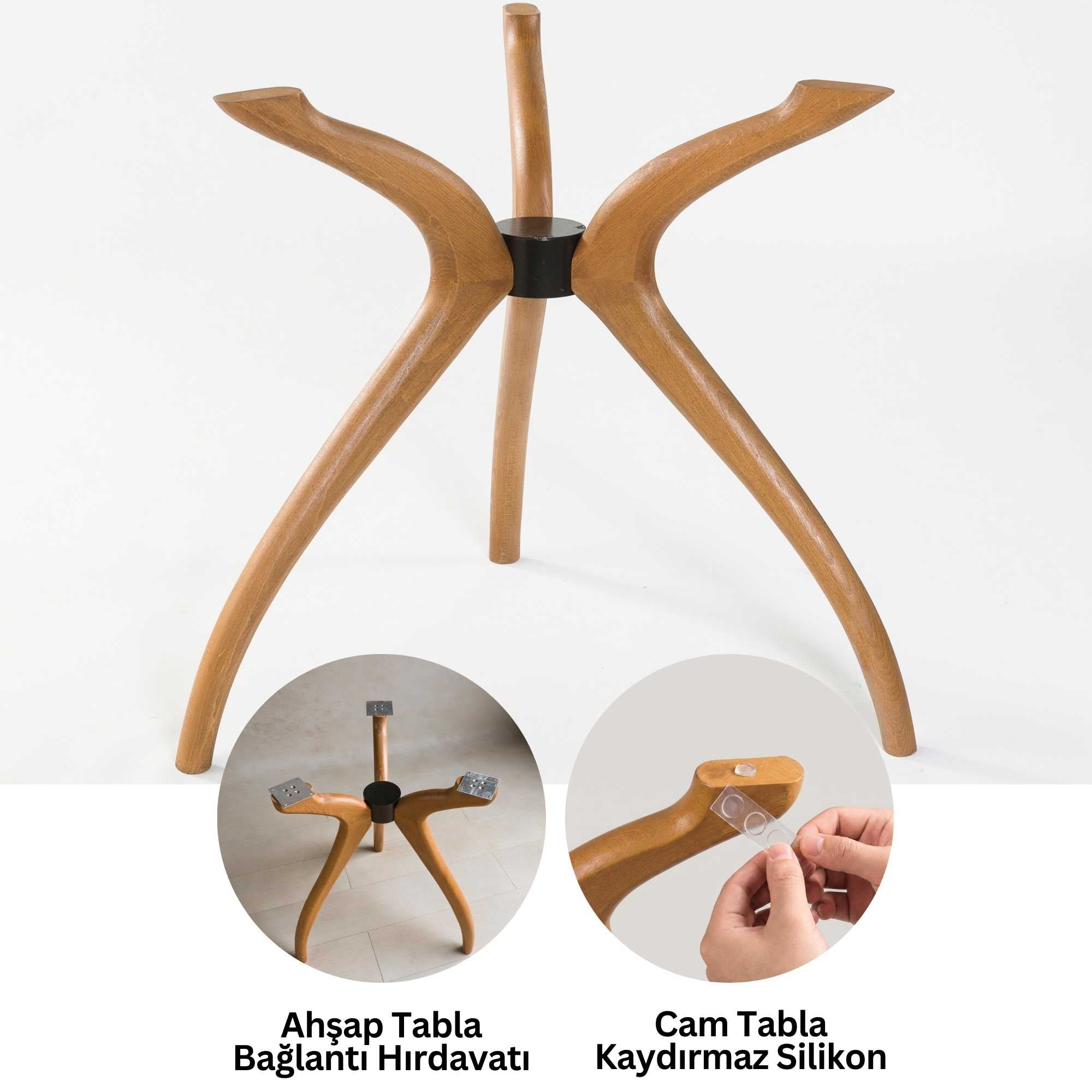 Samyeli Masa Ayağı - 3 Ayaklı