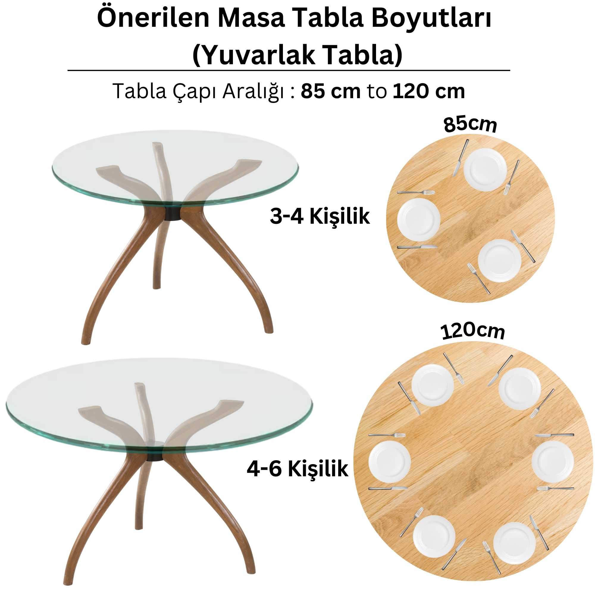 Samyeli Masa Ayağı - 3 Ayaklı