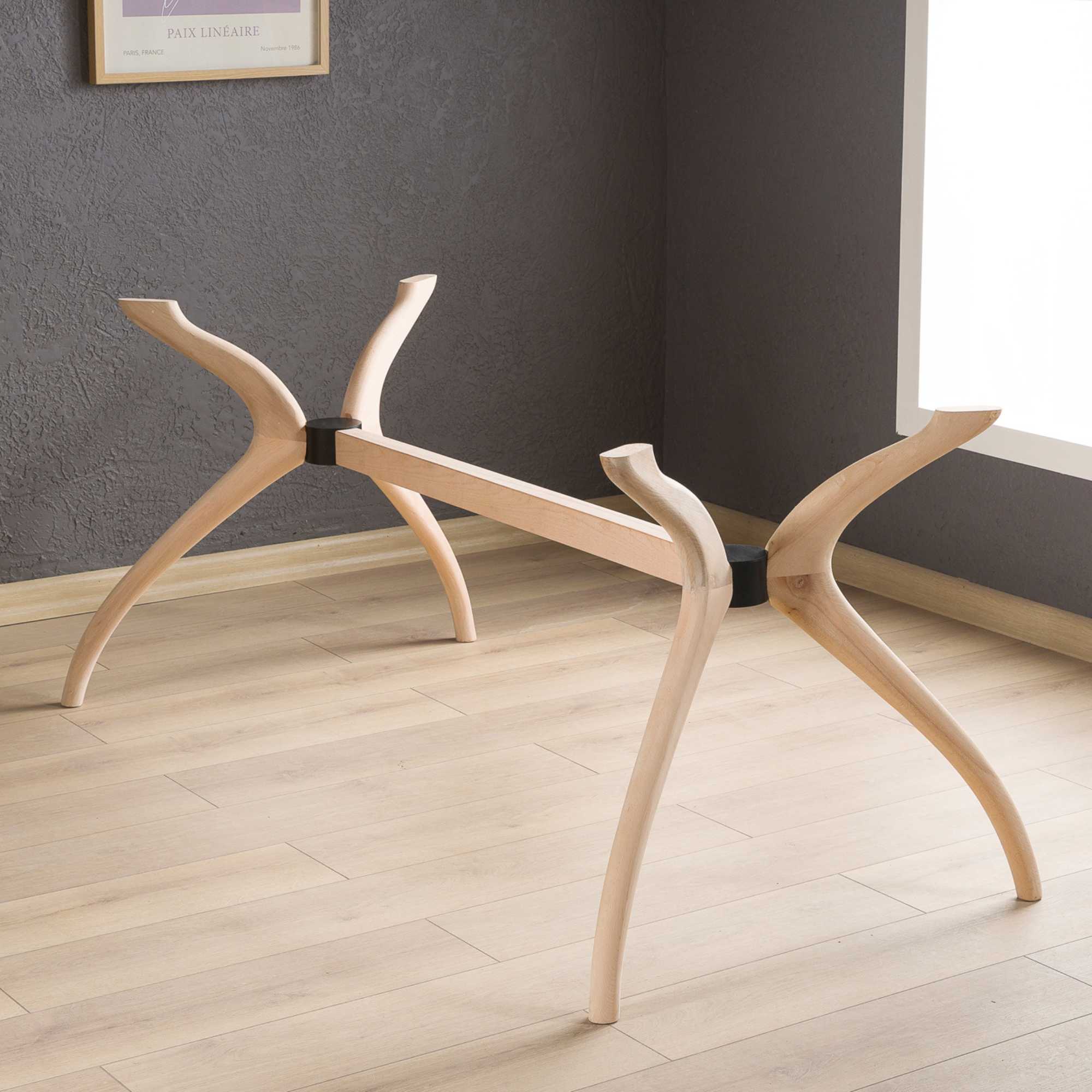 Samyeli Dikdörtgen Masa Ayağı