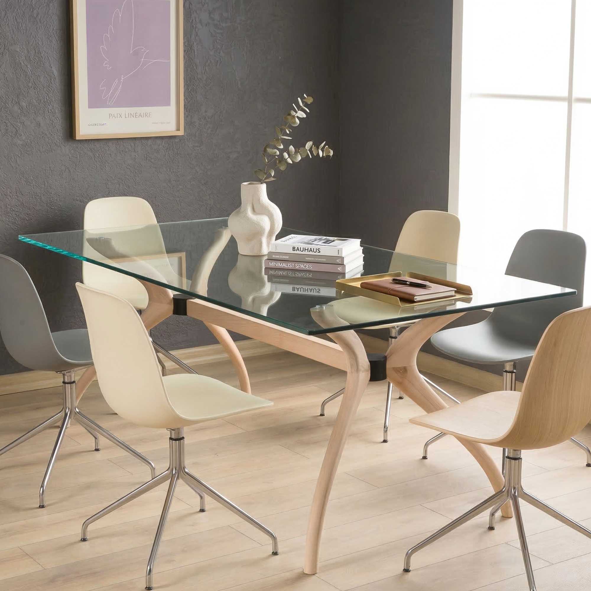 Samyeli Dikdörtgen Masa Ayağı